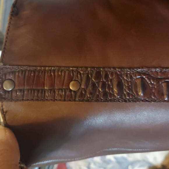 Womens Vince Camuto Leather with Aligator trim Boots - Picture 6 of 14